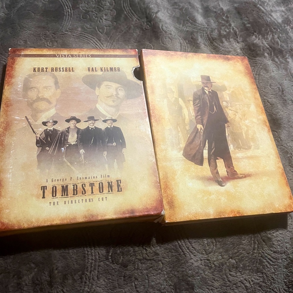 Tombstone Vista Series DVD 2-Disc set Kurt Russell Val Kilmer. Directors Cut